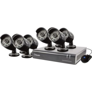 Swann Communications Professional DVR Security System — 16 Channels, 8 Cameras, Model# SWDVK-1644008  Security Systems   Cameras