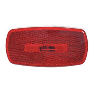 Blazer Clearance Marker Light with Reflex Lens — Red, Model# B481R  Clearance   Side Markers
