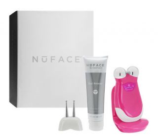 NuFACE Trinity At Home Facial Toner w/ Effective Lip & Eye Attachment   A253532 —