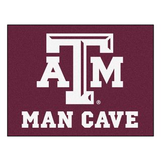 Fanmats Texas A&M University Burgundy Nylon Man Cave Allstar Rug (28