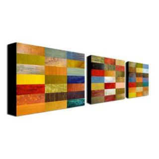 Trademark Fine Art Eye Candy by Michelle Calkins 3 Panel Wall Art Set MC079 set
