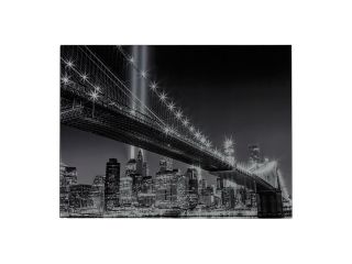 Sterling Ind. Williamsburg Bridge Image Printed on Glass   51 10123