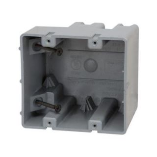Madison Electric Products Smart Box 2 Gang Adjustable Depth Device Box MSB2G