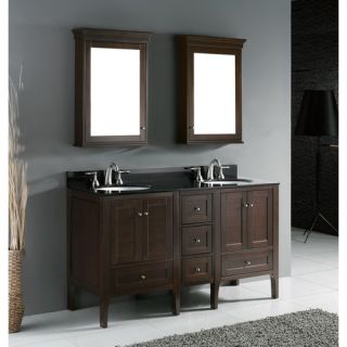 Torino 12 Wall Mount Bridge Bathroom Vanity Base