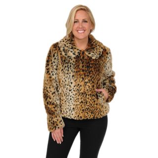 Excelled Plus Womens Animal Print Jacket   15780999  