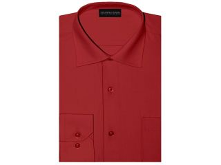 Aslanian Men's Solid Color SLIM Fit Dress Shirt with Cuff