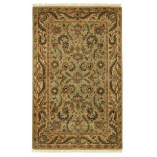 Home Decorators Collection Chantilly Antique Green 2 ft. 6 in. x 4 ft. 6 in. Accent Rug 2632605680