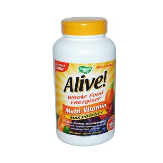 Nature's Way Alive Multi Vitamin No Iron Added Tablets   1 x 180 Ea
