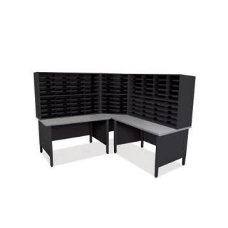 100 Slot Mailroom Organizer MVLUTIL0060BK