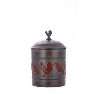 Old Dutch 7 in. x11 in. Rooster Cookie Jar with Fresh Seal Cover 571