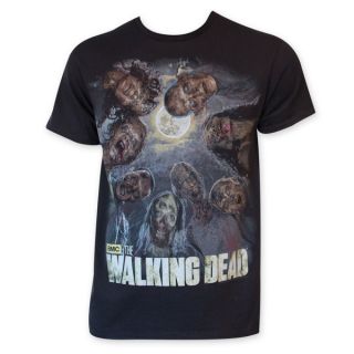 Walking Dead Zombie Circle Tee Shirt