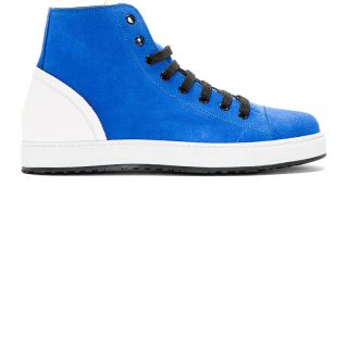 Marc Jacobs Blue Suede High Top Sneakers