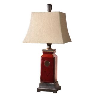 Uttermost Reggie 34 H Table Lamp with Rectangular Shade