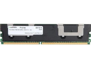 Mushkin Enhanced 8GB (2 x 4GB) ECC Fully Buffered DDR2 667 (PC2 5300) Dual Channel Kit Server Memory for Intel Model 976605