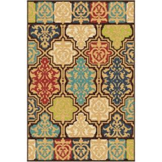 Orian Rugs Yonder Multi 7 ft. 8 in. x 10 ft. 10 in. Indoor/Outdoor Area Rug 308044