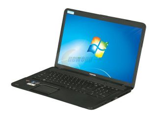TOSHIBA Laptop Satellite C875D S7220 AMD Dual Core Processor E1 1200 (1.4 GHz) 4 GB Memory 500 GB HDD AMD Radeon HD 7310 17.3" Windows 7 Home Premium 64 Bit