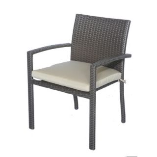 Meadow Decor Windsor Dining Arm Chair with Cushion