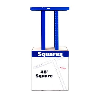 Mayes 48 in Lightweight Blue Wallboard Square