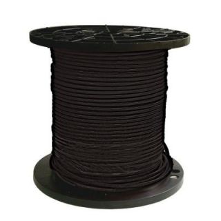 Southwire 500 ft. 8 Black Stranded CU THHN Wire 20488312