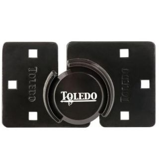 Toledo Black Series Shackle Less Steel Padlocks and Hasp TBK64S