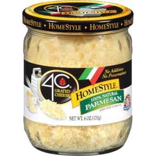 4C HomeStyle Parmesan Grated Cheese, 6 oz