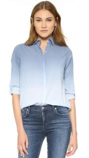 SUNDRY Ombre Button Down Shirt