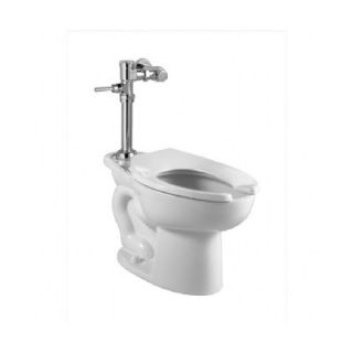 Madera Manual System Flush Valve 1.28 GPF Elongated 1 Piece Toilet