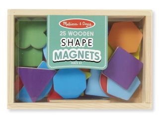Magnetic Wooden Shapes & Colors   Learning Toy by Melissa & Doug (9277)
