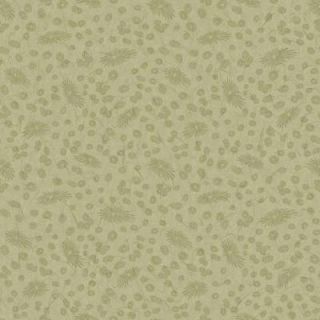 The Wallpaper Company 56 sq. ft. Green Rice Paper Floral Wallpaper DISCONTINUED WC1280713