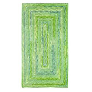 Capel Country Grove Concentric Sea Glass 2 ft. x 3 ft. Accent Rug 0058QS00240036200