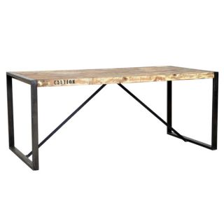 INSPIRE Q Nelson Industrial Modern Metal Dining Table