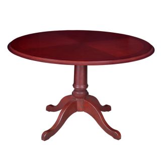 Regency Seating Round Mahogany Veneer Table (42 inch diameter)