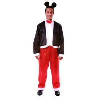 Dress Up America Deluxe Adults Mickey Mouse Adults Costume