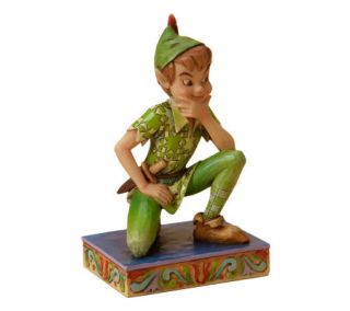 Jim Shore Disney Traditions Peter Pan Figurine —