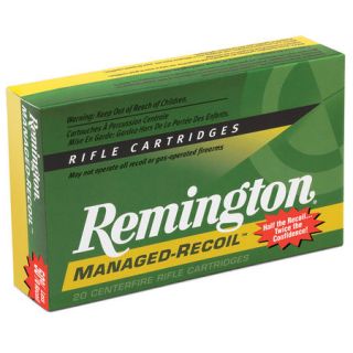 Remington Managed Recoil Ammo .308 Win 125 gr. PSP 444477