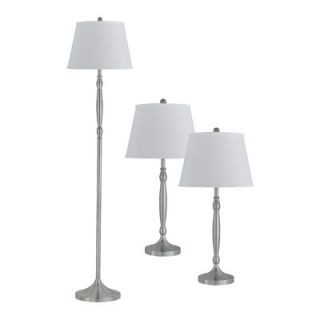 Cal Lighting 2 Piece 59 H Table Lamp with Empire Shade