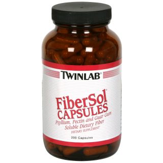 TwinLab FiberSol Capsules, 200 capsules   Health & Wellness   Vitamins