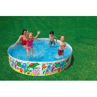 Pro Series Rectangular Pool Set Enjoy Family Summertime Fun from