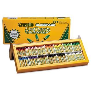 OIL PASTELS,12 COLOR SET, ASSORTED, 336/PACK   Office Supplies