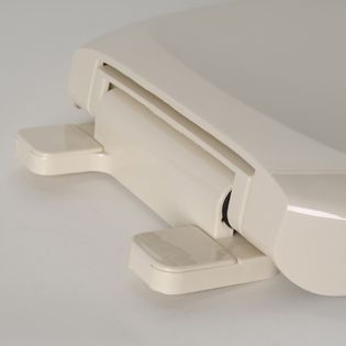 Comfort Seats EZ Close™, Premium Plastic Round Toilet Seat with a