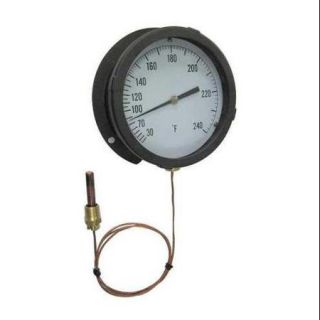 13G219 Analog Panel Mt Thermometer, 200 to 450F