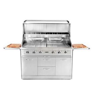 Capital Precision 52 in. 6 Burner Stainless Steel Propane Gas Grill HCG52RFSL