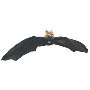 Hanging Bat Animated Halloween Décor   Seasonal   Halloween