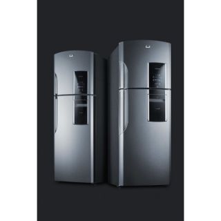 18 cu. ft. Top Freezer Refrigerator in Platinum by Summit Appliance