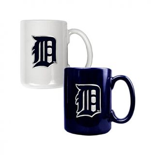 Great American MLB Set of 2 Coffee Mugs   Detroit Tigers   7786944