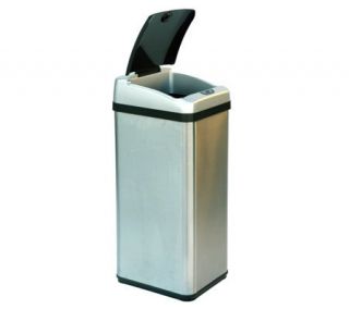 iTouchless 13 Gal Rectangular Extra Wide Touchless Trash Can —