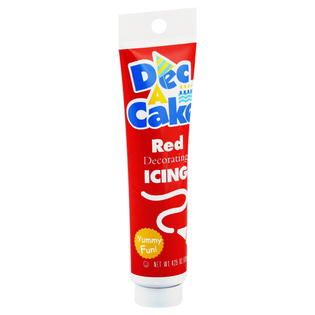 Dec A Cake Decorating Icing, Red, 4.25 oz (120 g)   Food & Grocery