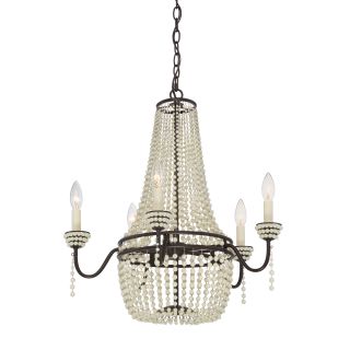 Opera 5 Light Candle Chandelier by Quoizel