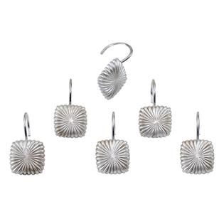 Marisol Shower Curtain Hooks in Sterling   Home   Bed & Bath   Bath