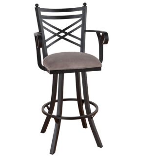 Rochester 34 Swivel Barstool with Cushion